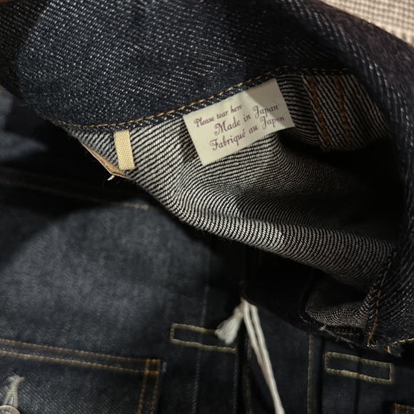 LVC type 2 jacket raw selvage denim made in Japan. Sold out everywhere! - Picture 3 of 4